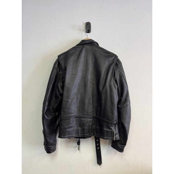 Genuine leather moto jacket - Picture 4 of 4